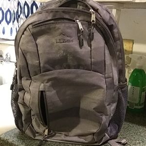 LLBean Backpack gray